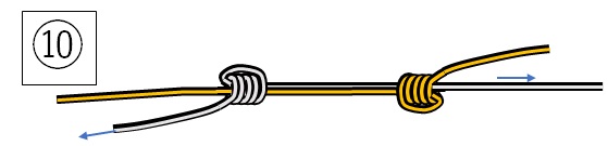 電車結びの結び方:手順10