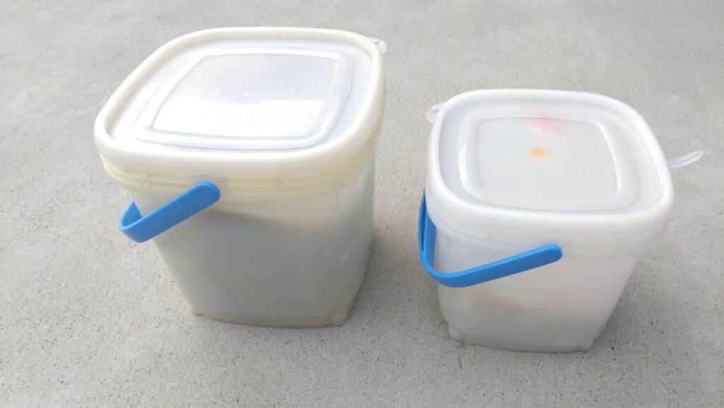 コマセバケツサイズ