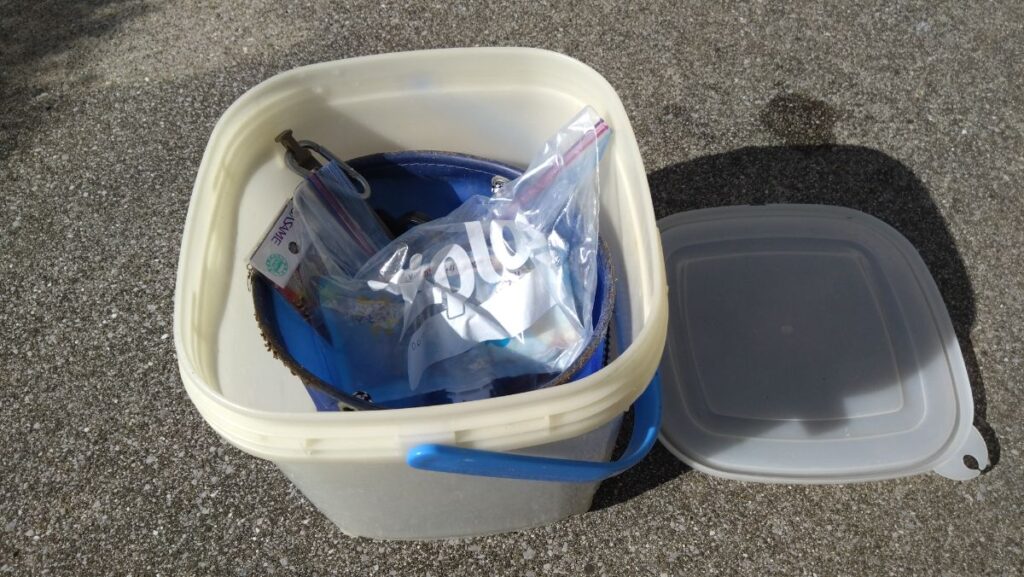 私のコマセバケツ