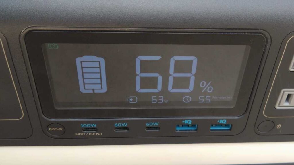 バッテリー充電レベル