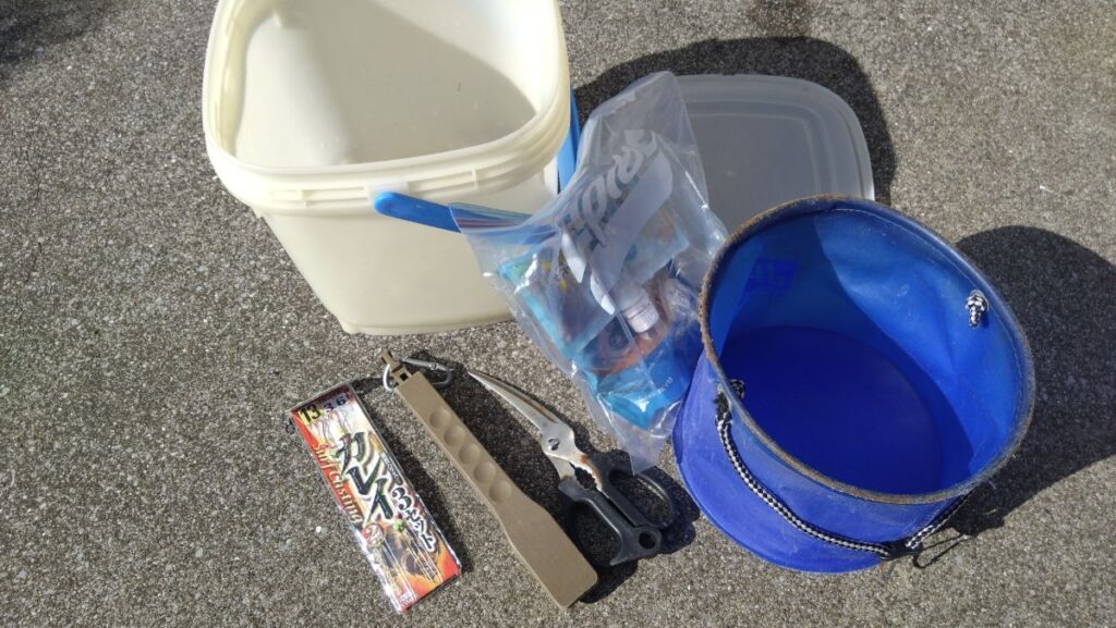 コマセバケツ活用