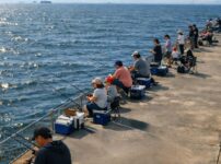 釣り場が混雑する季節