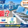 サビキ釣りの保冷剤ガイド