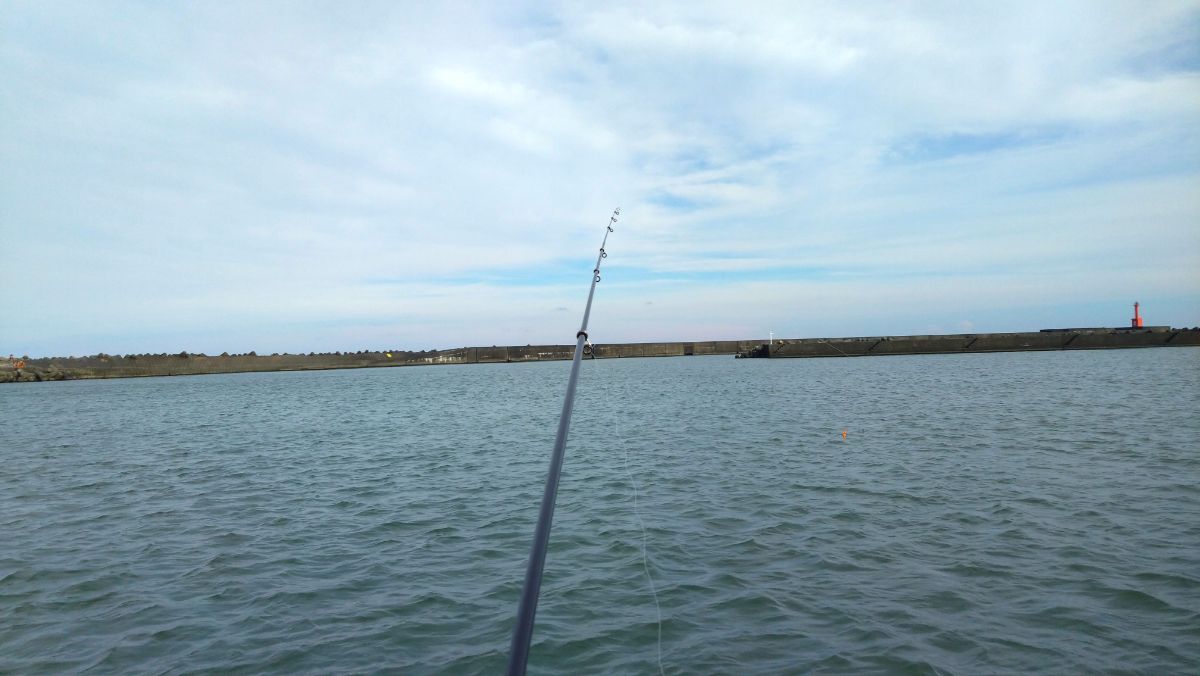 日中の釣り